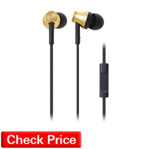 Audio-Technica ATH-CK330iS-GD in-Ear Headphones